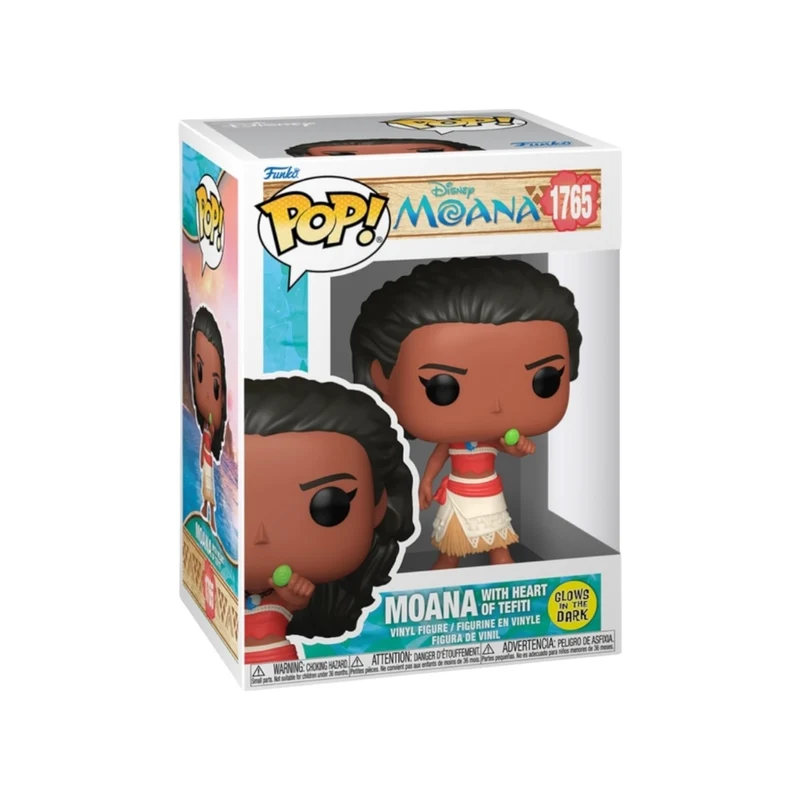 Moana with heart of Tefiti (glows in the dark) #1765 Funko Pop - Moana