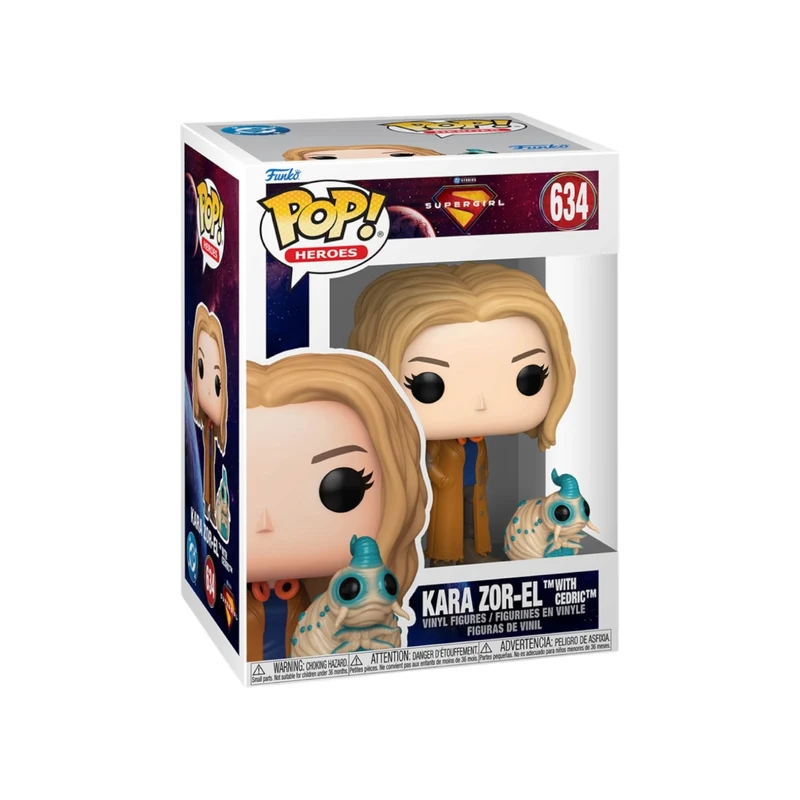 Kara Zor-El with Cedric #634 Funko Pop! & Buddy - Supergirl