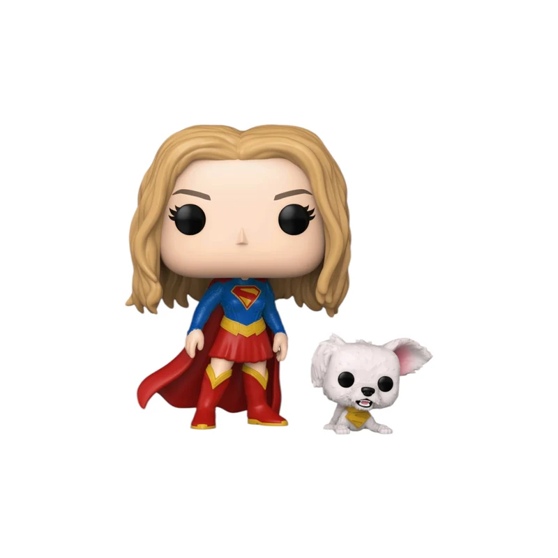 Supergirl with Puppy Krypto #633 Funko Pop! & Buddy - Supergirl