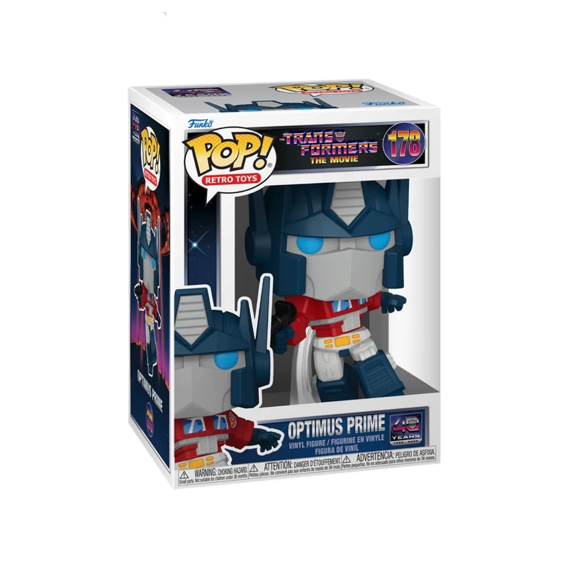 Optimus Prime (40th Anniversary) #178 Funko Pop! - The Transformers: The Movie - PREORDER