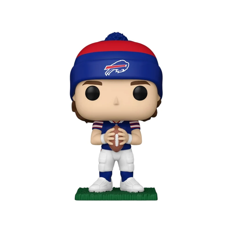 Josh Allen with Beanie #350 Funko Pop - Buffalo Bills - PREORDER