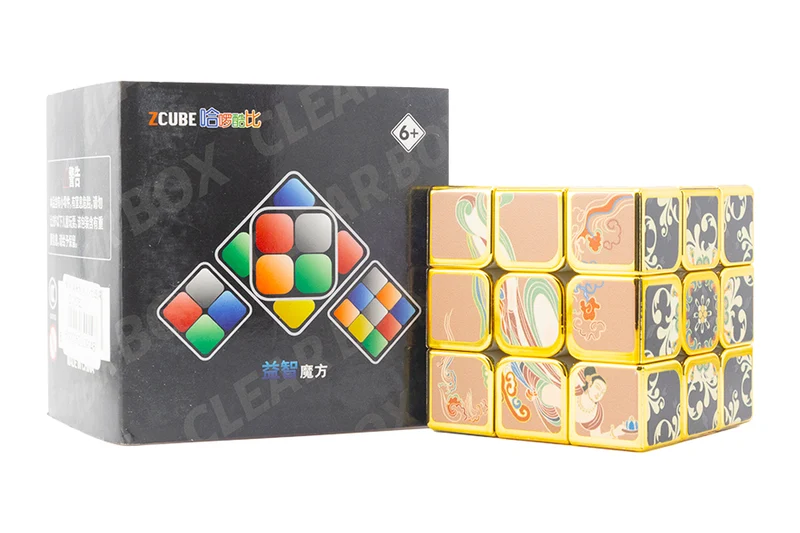 ZCube Golden Mogao-Caves 3x3