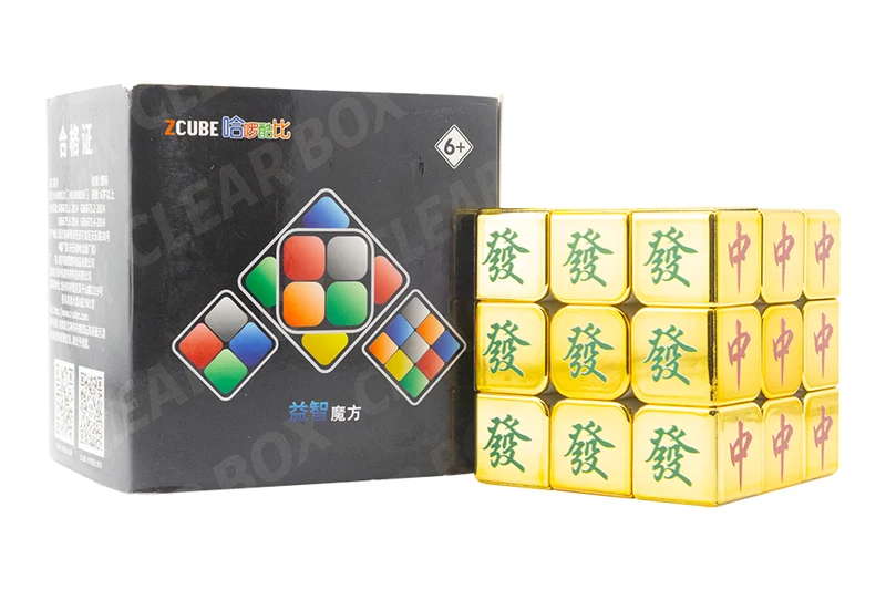 ZCube Golden Mahjong 3x3 (Magnetic)