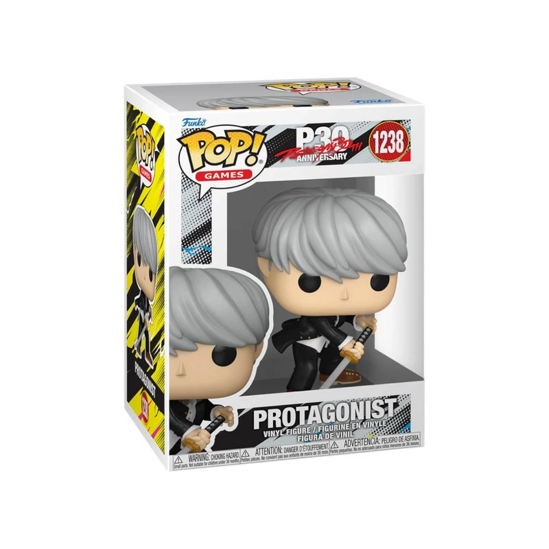 Protagonist #1238 Funko Pop - Persona 4 : 30th Anniversary - PREORDER