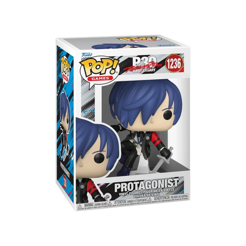 Male Protagonist #1236 Funko Pop - Persona 3 : 30th Anniversary