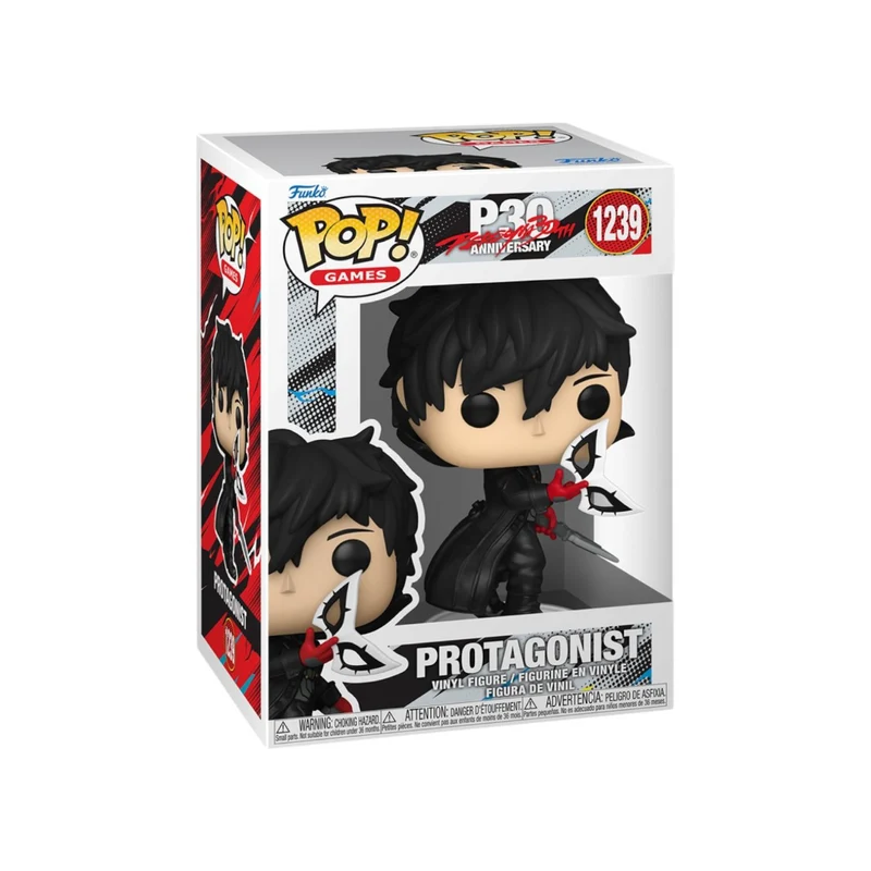 Protagonist #1239 Funko Pop - Persona 5: 30th Anniversary - PREORDER