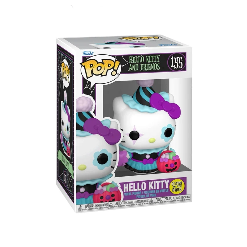 Hello Kitty Spooky (Glow in the dark) #155 Funko Pop - Hello Kitty and Friends - Chance of Glow Chase