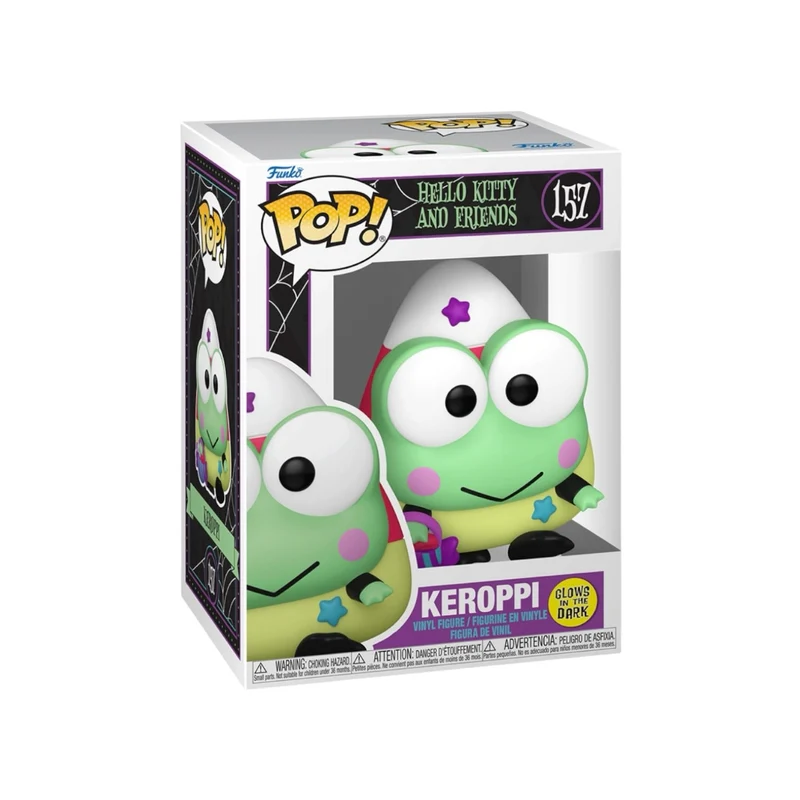 Keroppi Spooky (Glow in the dark) #157 Funko Pop - Hello Kitty and Friends