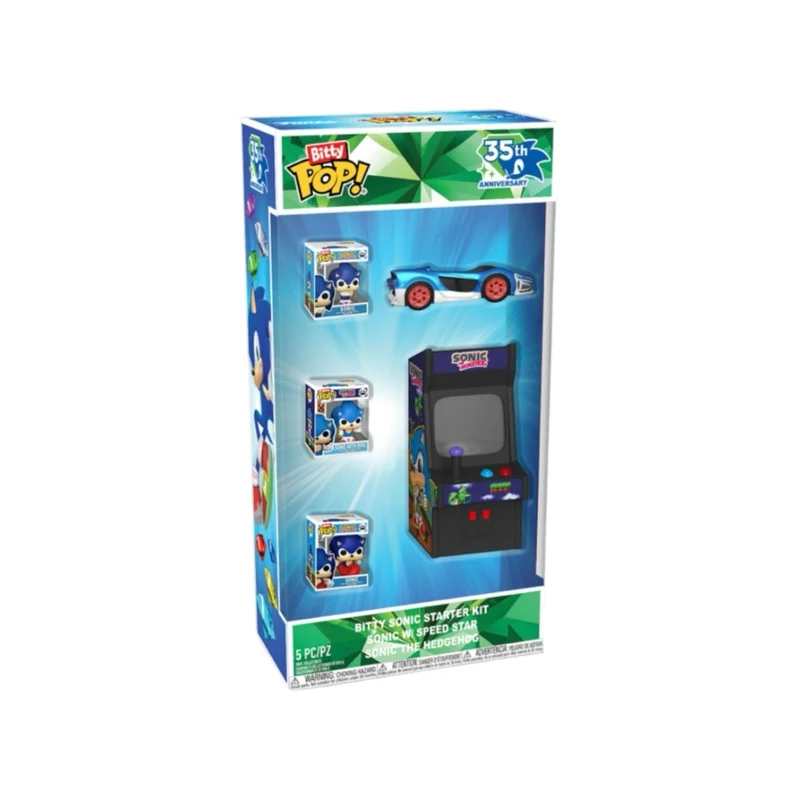Sonic the Hedgehog Funko Bitty Starter Set - Sonic the Hedgehog - PREORDER