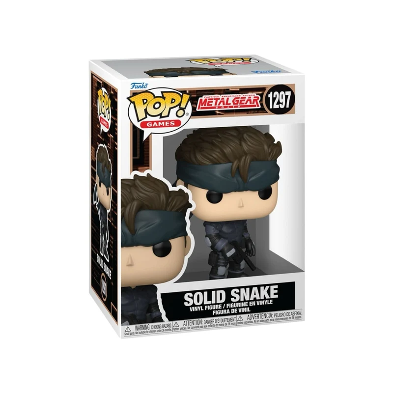 Solid Snake #1297 Funko Pop - Metal Gear Solid