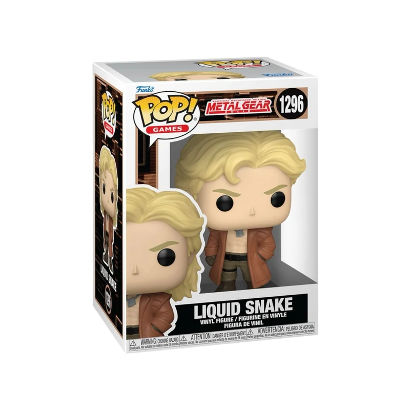 Liquid Snake #1296 Funko Pop - Metal Gear Solid