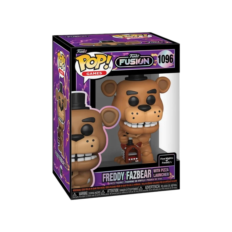 Freddy Fazbear with Pizza Launcher #1096 Funko Pop - Five Nights at Freddy's