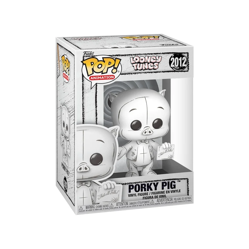 Porky Pig (Sketched) #2012 Funko Pop - Looney Tunes