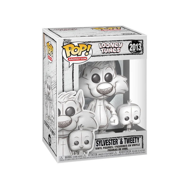 Sylvester and Tweety (Sketched) #2013 Funko Pop - Looney Tunes
