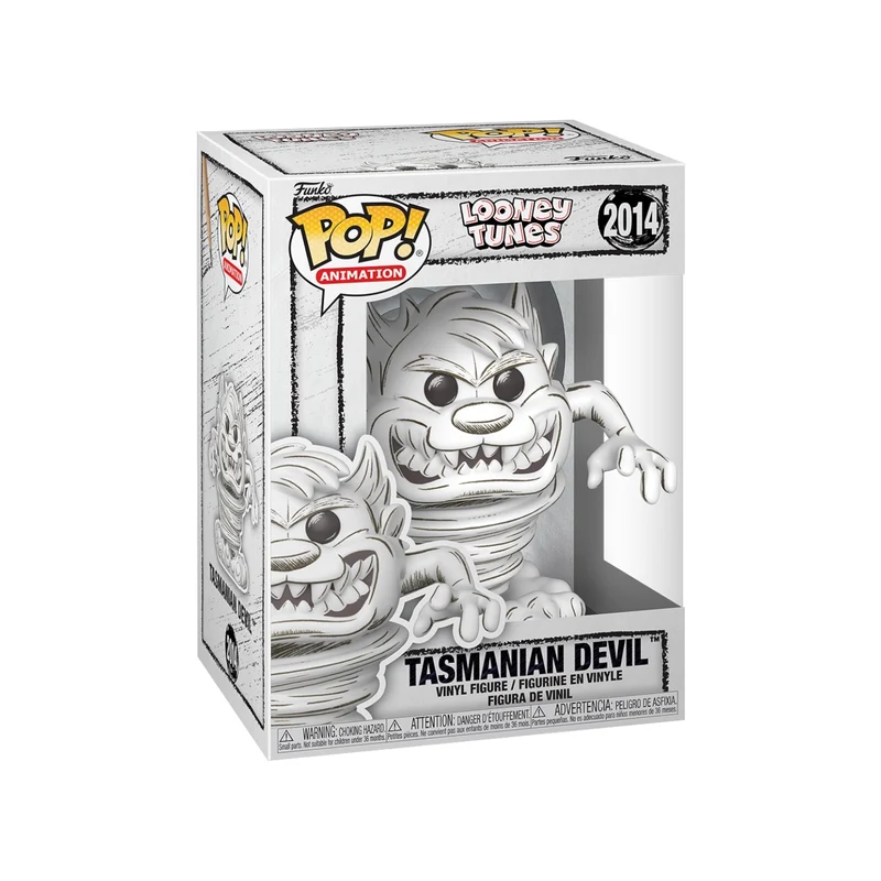 Tasmanian Devil (Sketched) #2014 Funko Pop - Looney Tunes