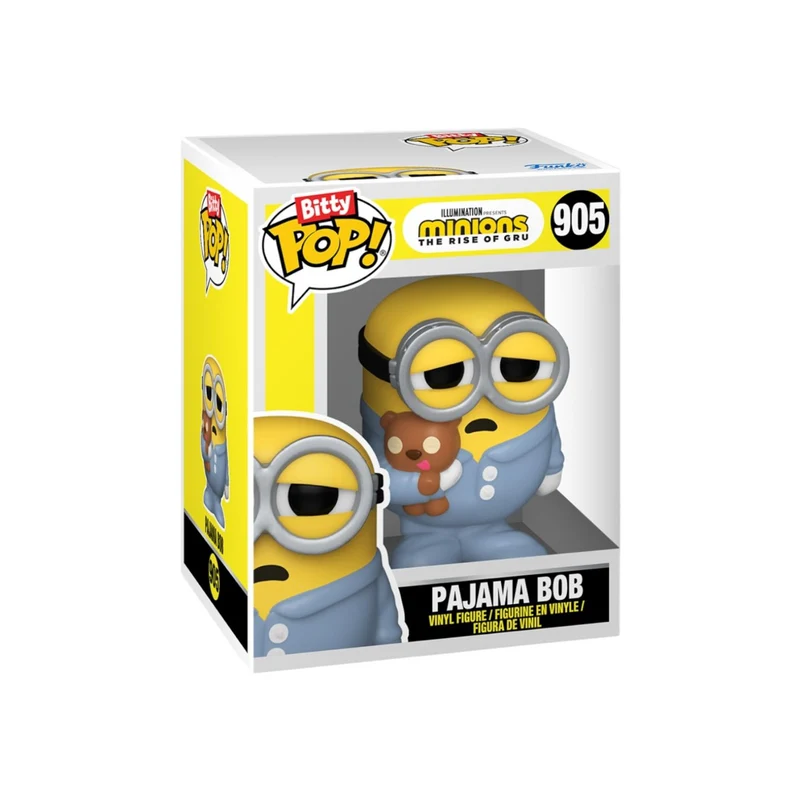 Pajama Bob & Tourist Dave 2 pack Bitty Pop - Minions
