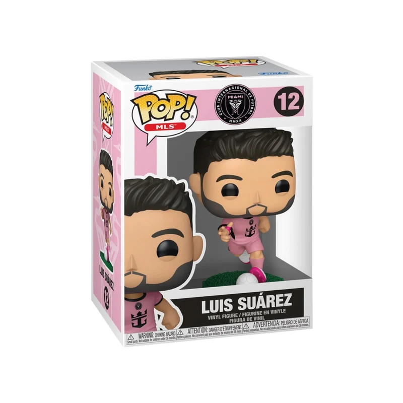 Luis Suarez (Pink Uniform) #12 Funko Pop - Inter Miami CF