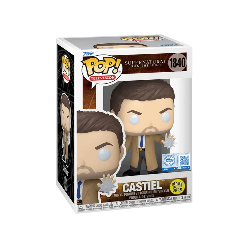 Castiel #1840 (Glows In The Dark) Funko Pop! - Supernatural: Join The Hunt - Funko Exclusive