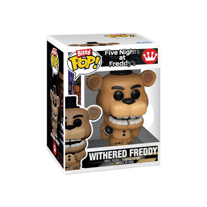 Withered Freddy 4 Pack Funko Bitty Pops - Five Nights at Freddy's