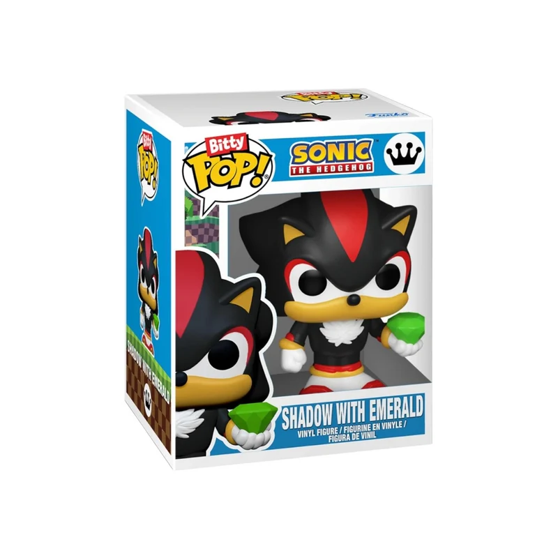 Shadow with Emerald 4 Pack Funko Bitty Pops - Sonic the Hedgehog