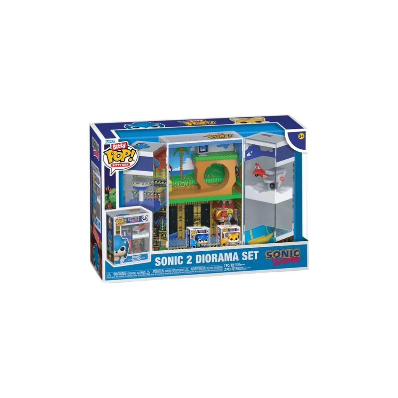 Sonic 2 Diorama Set Funko Bitty Box - Sonic the Hedgehog