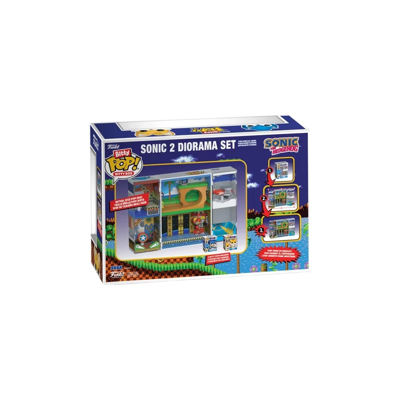 Sonic 2 Diorama Set Funko Bitty Box - Sonic the Hedgehog