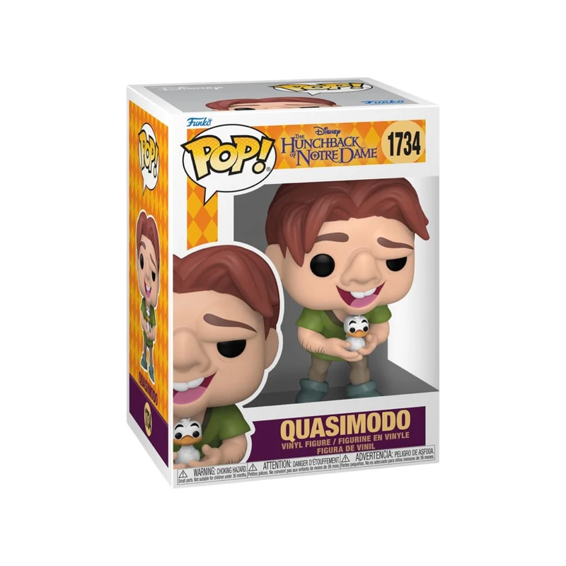 Quasimodo with Bird #1734 Funko Pop! - The Hunchback of Notre Dame