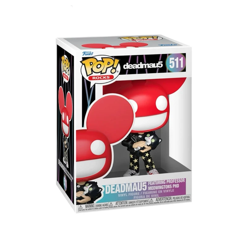Deadmau5 (Featuring Professor Meowingtons PHD) #511 Funko Pop - Deadmau5