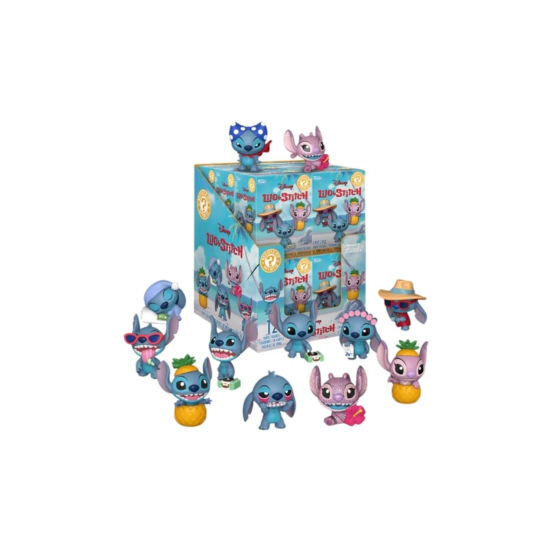 Stitch and Angel Funko Mystery Minis