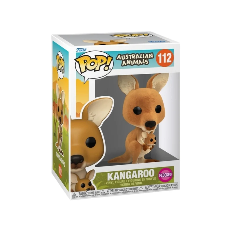 Kangaroo (Flocked) #112 Funko Pop - Australian Animals
