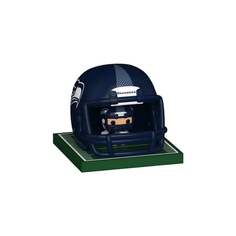 Helmet & Player Seahawks Funko Bitty Pop! - Seattle Seahawks - NFL