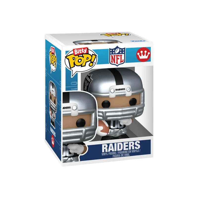 Helmet & Player Raiders Funko Bitty Pop! - Las Vegas Raiders - NFL