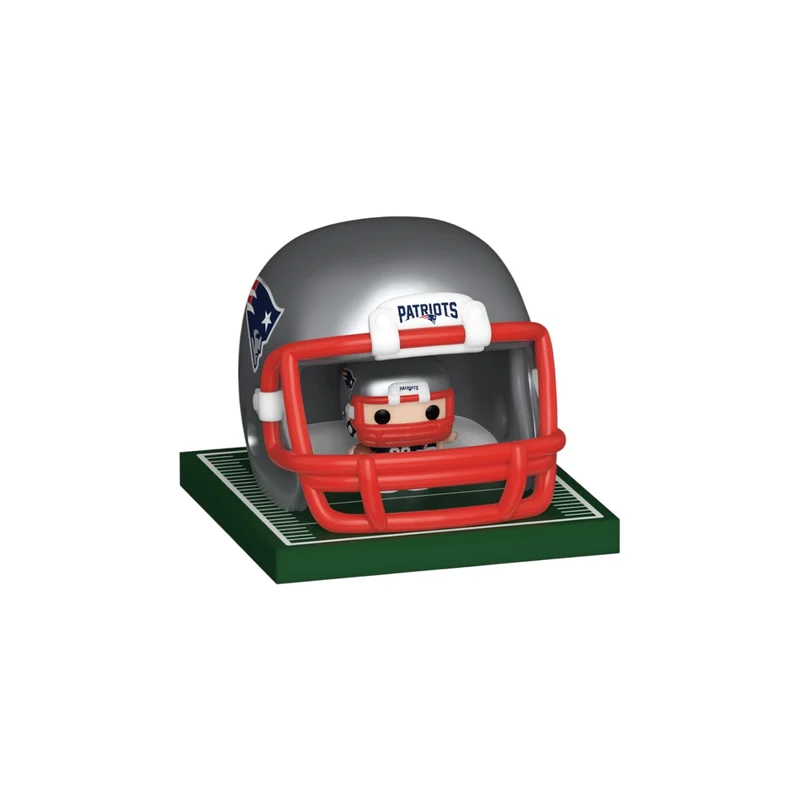 Helmet & Player Patriots Funko Bitty Pop! - New England Patriots - NFL