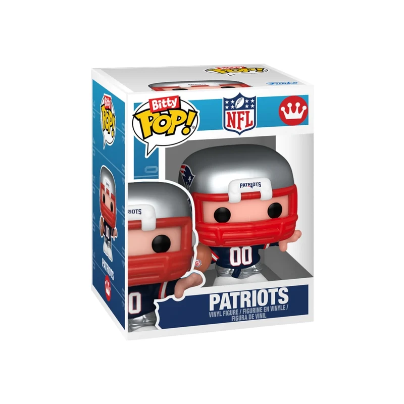 Helmet & Player Patriots Funko Bitty Pop! - New England Patriots - NFL
