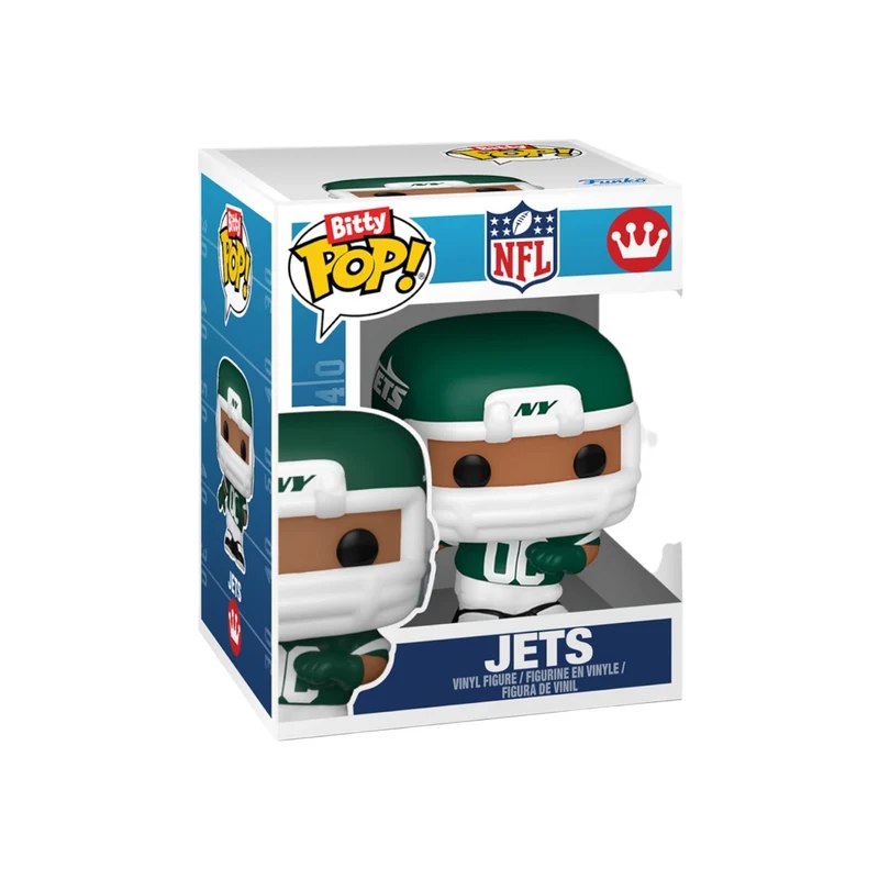 Helmet & Player Jets Funko Bitty Pop! - New York Jets - NFL