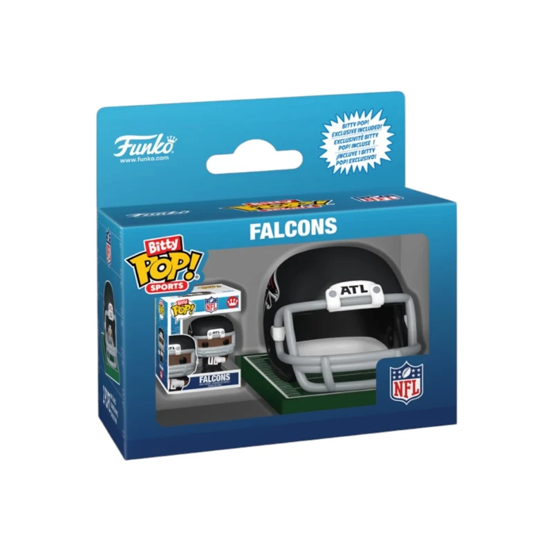 Helmet & Player Falcons Funko Bitty Pop! - Atlanta Falcons - NFL