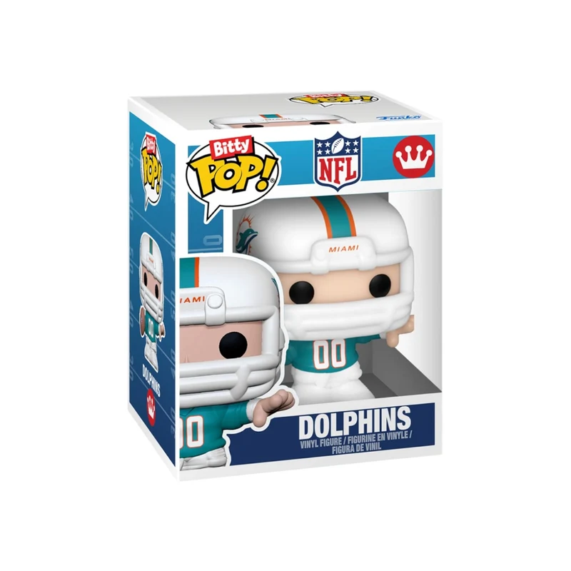Helmet & Player Dolphins Funko Bitty Pop! - Miami Dolphins - NFL