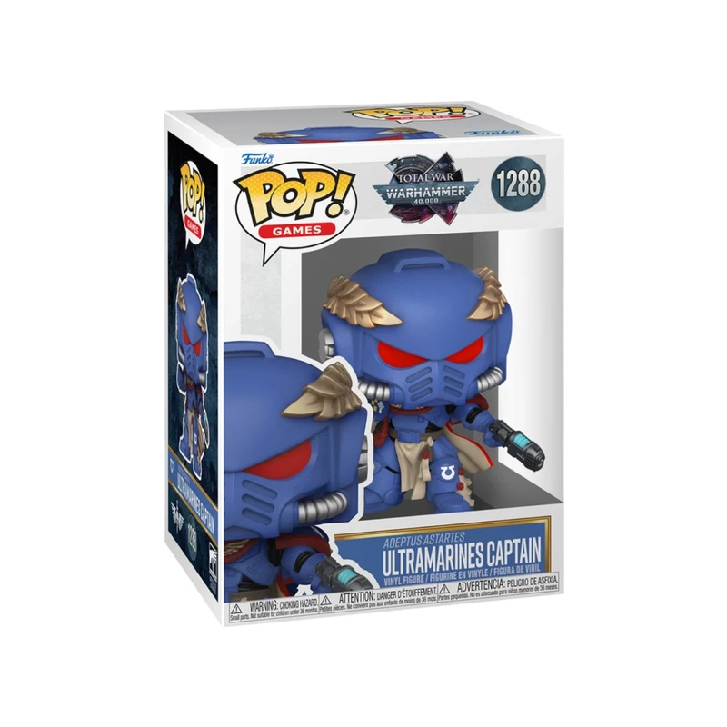 Ultramarines Captain #1288 Funko Pop - Total War : Warhammer 40,000