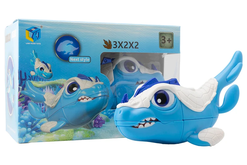 LingHuan Mosasaurus 2x2x3
