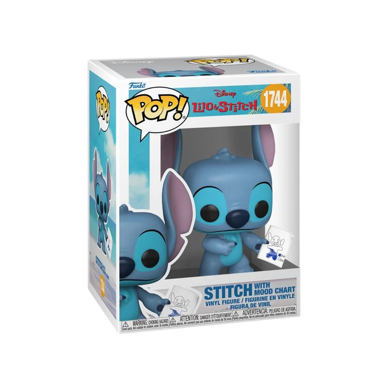 Stitch with Mood Chart #1744 Funko Pop - Lilo and Stitch