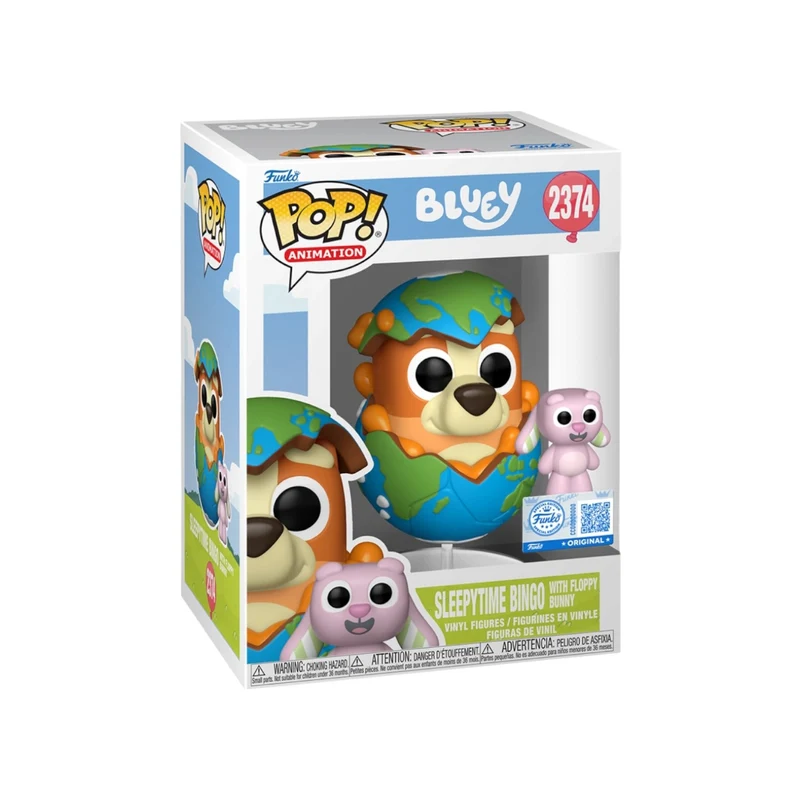Sleepytime Bingo with Floppy Bunny #2374 Funko Pop! & Buddy - Bluey