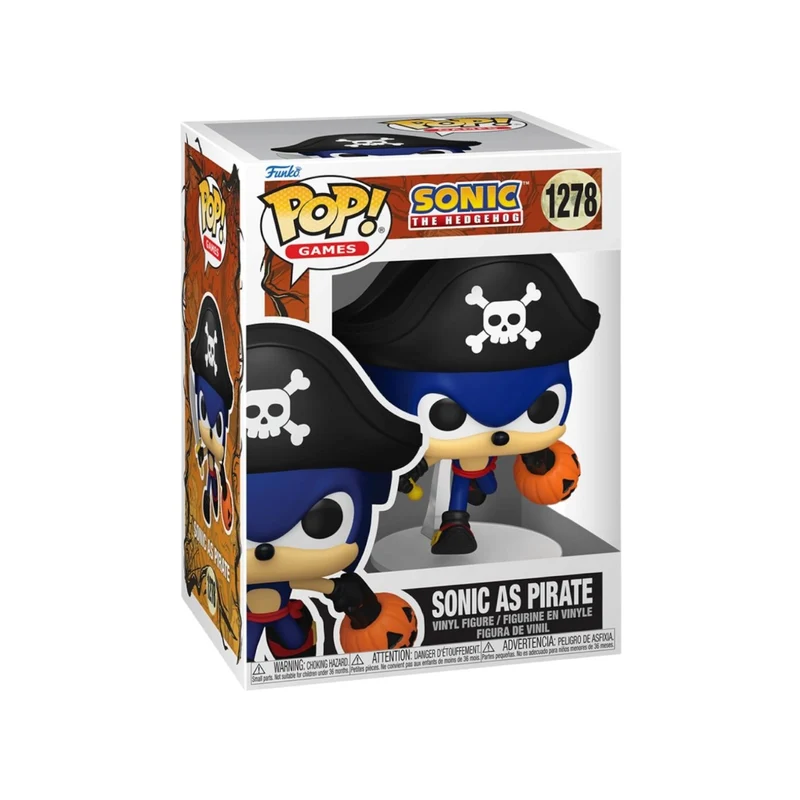 Sonic as Pirate #1278 Funko Pop! - Sonic The Hedgehog