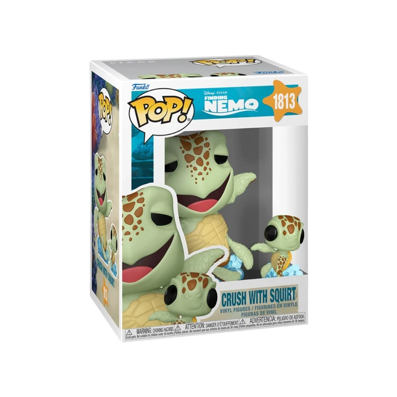 Crush with Squirt #1813 Funko Pop! & Buddy - Finding Nemo - Pixar - PREORDER