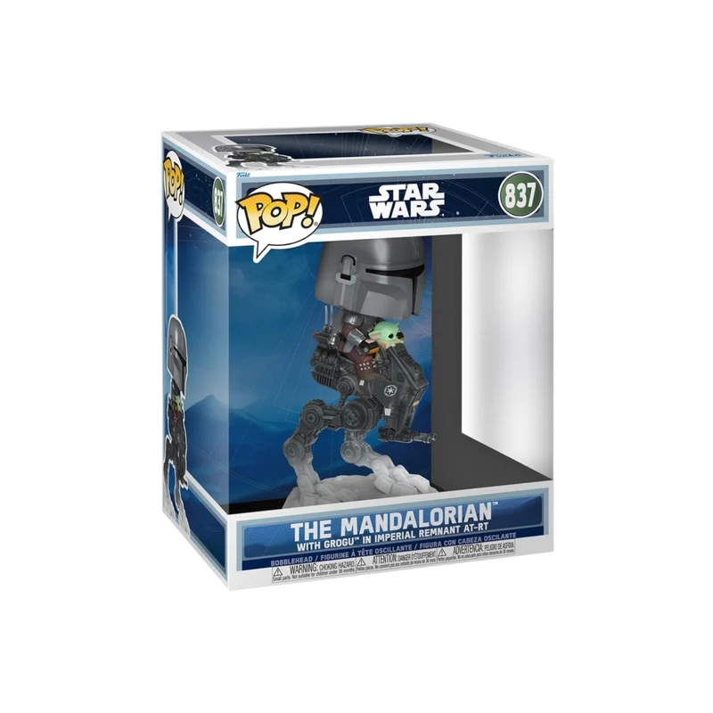 The Mandalorian with Grogu in AT-RT #837 Funko Pop Ride - Star Wars