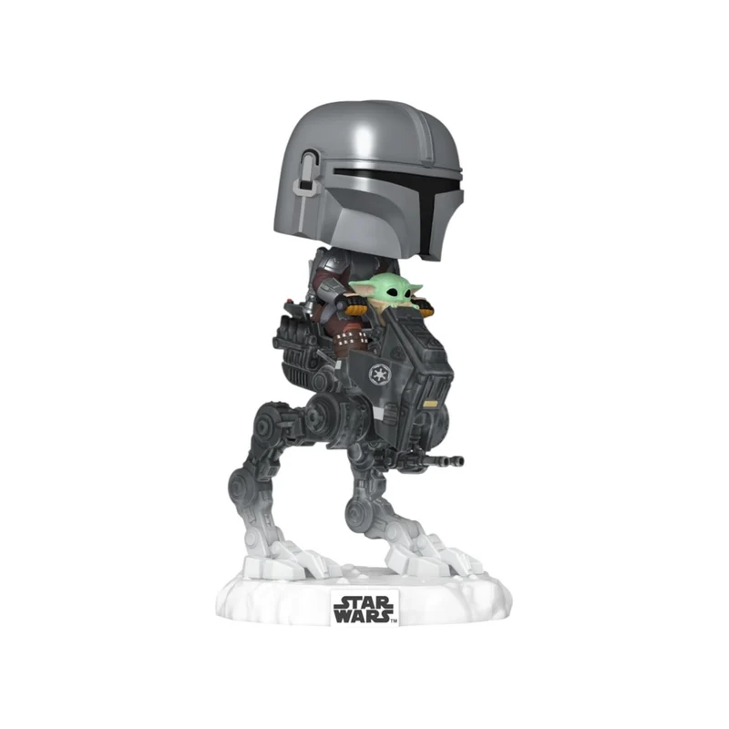 The Mandalorian with Grogu in AT-RT #837 Funko Pop Ride - Star Wars