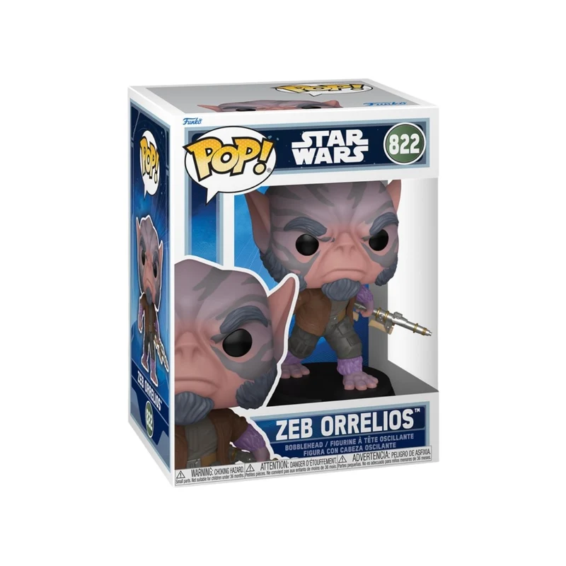 Zeb Orrelios with Bo-Rifle #822 Funko Pop - Star Wars