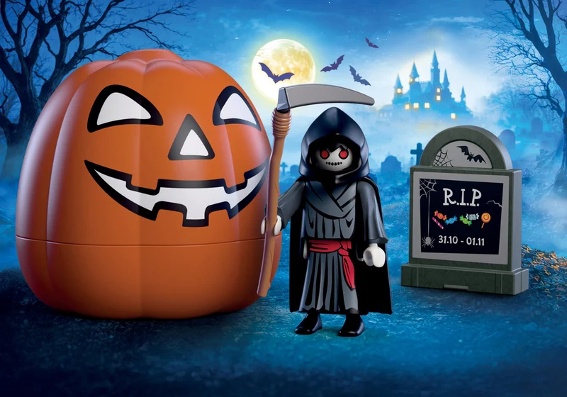 Kürbis Sensenmann 72357 nachleuchtend – Playmobil