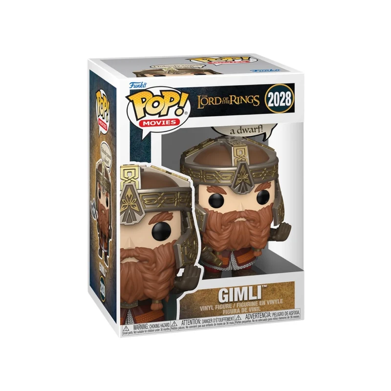 Gimli (Nobody Tosses a Dwarf) #2028 Funko Pop! Sayings - The Lord Of The Rings