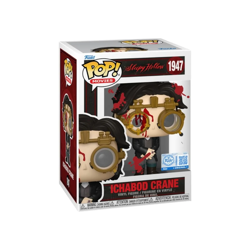 Ichabod Crane #1947 (Bloody) Funko Pop! - Sleepy Hollow - Funko Exclusive