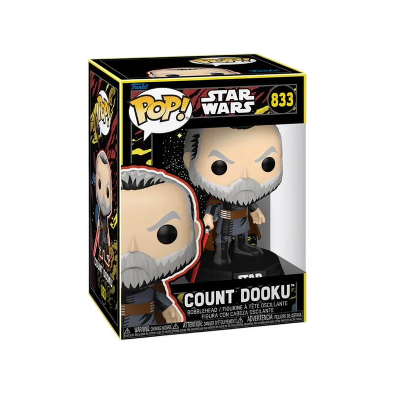 Count Dooku (Retro) #833 Funko Pop - Star Wars